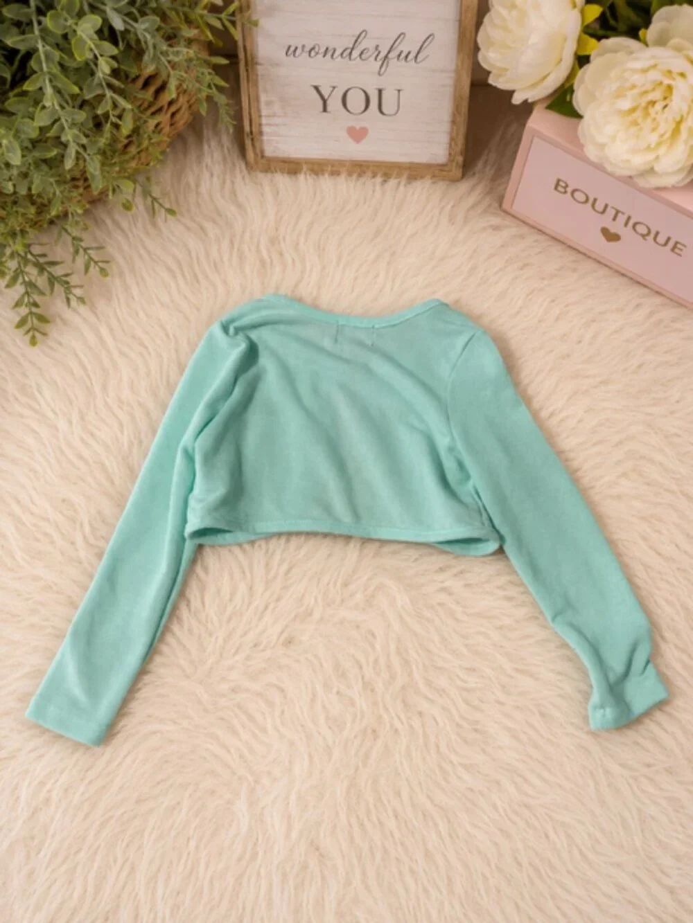 Mint Green Bolero 💚